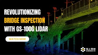 Revolutionizing Bridge Inspection with the GS100G Handheld LiDAR Scanner [upl. by Aranaj888]