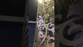 Mondrian Hotel Doha 24K Gold Elevator [upl. by Yalc269]