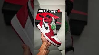 Top 5 Best Jordan 1’s🤩☔️ [upl. by Leila]