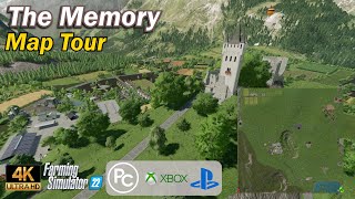 The Memory  Map Tour  Farming Simulator 22 [upl. by Suiradel]