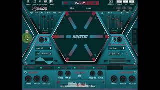 KINETIC 1st look Demo  12 engine synthRompler  Virtualwavs [upl. by Yokoyama]