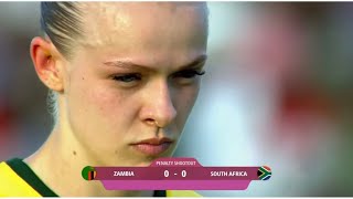 2024 Hollywoodbets COSAFA Women’s Championship  Zambia vs South Africa  The Final  Penalties [upl. by Eisler906]