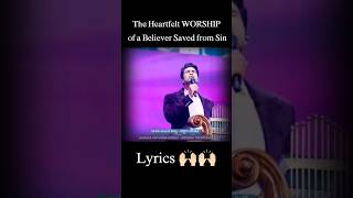 The heartfelt Worship of believer Raj prakash Paul 🥺💯 status believe song lyrics church [upl. by Benni208]