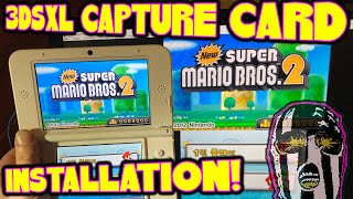 3DS XL  LL Capture Card Installation  Optimize Capture Kit [upl. by Irra959]