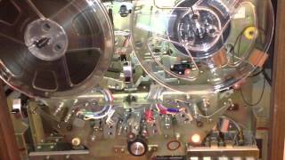 Refurbishing the Brake Pads on a Sony TC580 Open Reel Tape Recorder [upl. by Ellac]