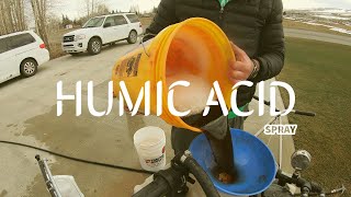 First Spray of 2020 HUMIC ACID [upl. by Aivalf]