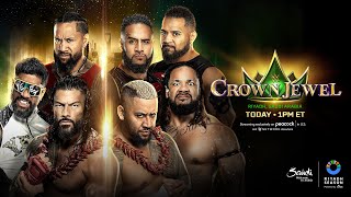 Roman Reigns amp The Usos vs The Bloodline WWE Crown Jewel Hype Package [upl. by Aggappe848]