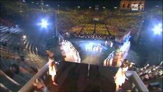 Vieni o guerriero vindice dallAida di G Verdi  Arena di Verona  1 giugno 2011 [upl. by Hyacintha]