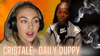 Cristale  Daily Duppy  GRM Daily REACTION [upl. by Lucina]