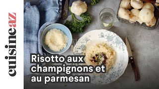 Risotto aux champignons et au parmesan [upl. by Areis]