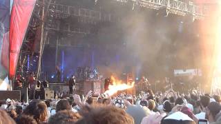 Rammstein  Benzin Fan on fire [upl. by Engud]