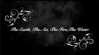 Earth Air Fire Water  chant with Amy Carol Webb with lyrics [upl. by Yllib62]