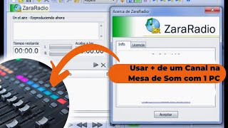 Zara Radio  Configurando mais saídas no seu PC para usar na mesa de som [upl. by Sang306]