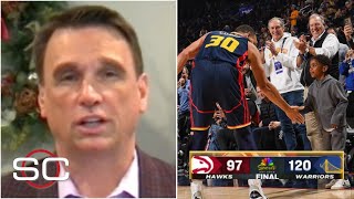 quotWarriors defense back to being ELITEquot  Tim Legler reacts to Steph Curry destroy Hawks 12097 [upl. by Naharba]