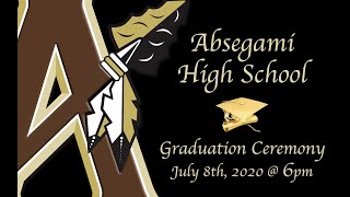 Absegami HS Graduation  6pm 2020 [upl. by Ecinej37]