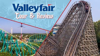 Valleyfair Tour amp Review  Beautiful Theme Park with Classic Rides Located Near Minneapolis [upl. by Baillieu]