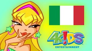 Winx Club 4Kids Opening Italian Version [upl. by Agnella]