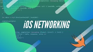 Networking in iOS with URLSession  JSON and Image data [upl. by Hilaria234]