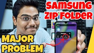 Samsung Zipped App Problem SolvedHow to Uninstall Zipped App M21 M31 M51 F22 M30 F41 [upl. by Athal]