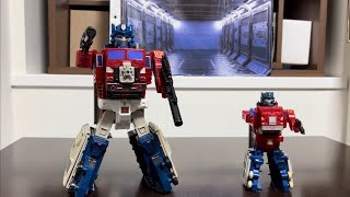 Johnny John Johns toy 「Jr Powermaster Optimus Prime Super Ginrai  スーパージンライ Jr！」 [upl. by Enigroeg]