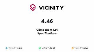 446 Component Lot Specifications  Selectable Specifications for Component Lot Quality Samples [upl. by Lerraf]