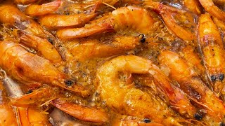 Sweet and Spicy Garlic Butter Shrimp [upl. by Arimas]