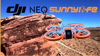 Testing in the wild DJI Neo accessories By Sunnylife DJI sunnylife djineo droneaccessories [upl. by Nemsaj]