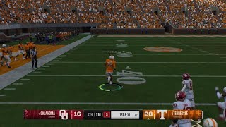 How Tenn gone do Oklahoma 🔥🔥🔥 EA SPORTS College Football 25 [upl. by Mancino]