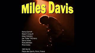 Miles Davis  19870630 Palais des Sports Paris France [upl. by Staal]