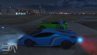 GTA V Online  Pegassi Ignus vs Grotti Itali GTO Stinger TT [upl. by Kabab]