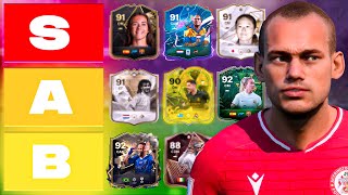 RANKING THE BEST META MIDFIELDERS IN EA FC 24 🔥 EA FC 24 Ultimate Team Tier List January [upl. by Nomae]