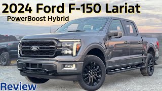 2024 Ford F150 Lariat PowerBoost Hybrid Review [upl. by Borer]