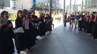 Manifestation des greffiers avec les magistrats et avocats à Grenoble [upl. by Canfield]