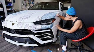 I Painted a Lamborghini Urus [upl. by Steffie]