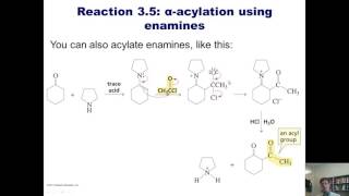 Chapter 19 – Enolate Reactions Part 5 of 8 [upl. by Elcin489]