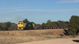 ARTC Inland Rail train 8M44N 2712018 [upl. by Hazlett424]