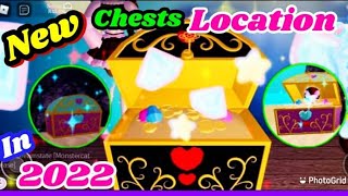 New Chests Location in 2022  New Update Secret Treasure Chests in Beach House  Royale High [upl. by Iot]