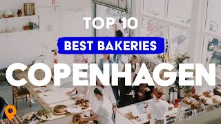 Top 10 Best Bakeries In Copenhagen Denmark 🇩🇰 [upl. by Naibaf118]