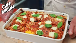 AUBERGINES ALLA PARMIGIANA  Recette facile rapide et économique [upl. by Enitsuj]