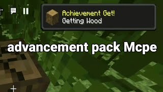 download advancement pack Mcpe 118119 [upl. by Langelo]