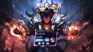 NEW SKIN DYRROTH NARAKA FLAME ❤❤❤ [upl. by Chauncey]