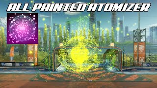 All Painted Atomizer Goal Explosion  Rocket League [upl. by Yesnnyl]