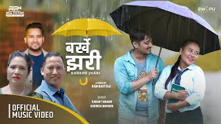 Barkhe Jhari  Official Video  Karan amp Radhika  Ft Sahil amp Pabitra  New Lok Dohori Song 2080 [upl. by Aniteb]