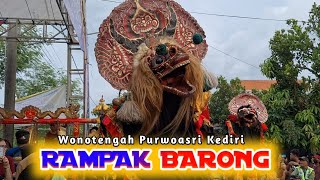 RAMPAK BARONG ROGO SAMBOYO PUTRO TERBARU  WONOTENGAH PURWOASRI KEDIRI [upl. by Akisej]