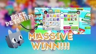 Trading Montage 15  🔥FREE PETS MASSIVE PROFIT 🔥  Pet Simulator 99  Roblox [upl. by Eitsrik201]