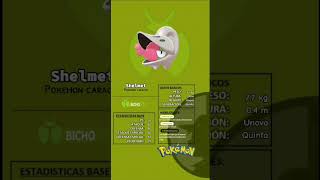 Shelmet el pokemon caracol pokedex pokemongame unova pokemongo anime shorts teselia [upl. by Cesare]