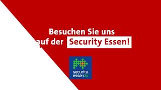 Besuchen Sie uns auf der Security 2024 in Essen [upl. by Aissela534]