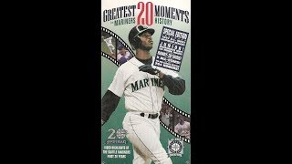 20th Anniversary Seattle Mariners quotThe 20 Greatest Moments in Mariners Historyquot 1997 [upl. by Ybreh153]