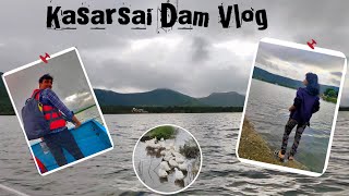 Kasarsai Dam vlog🚣  unwind places near Pune Hinjewadi [upl. by Ahseer]