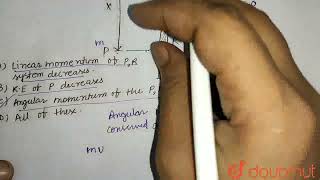 A particle P strikes the rod R perpendicularly as shown The rod is suspended vertically with u [upl. by Adrahc]